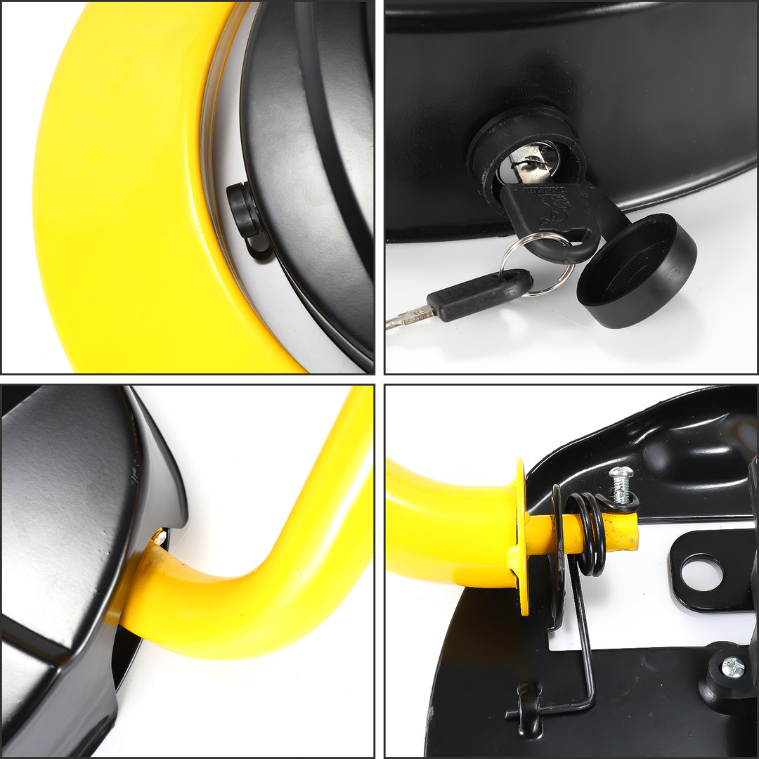 Sonnewelt parking barrier with remote control 2 pieces