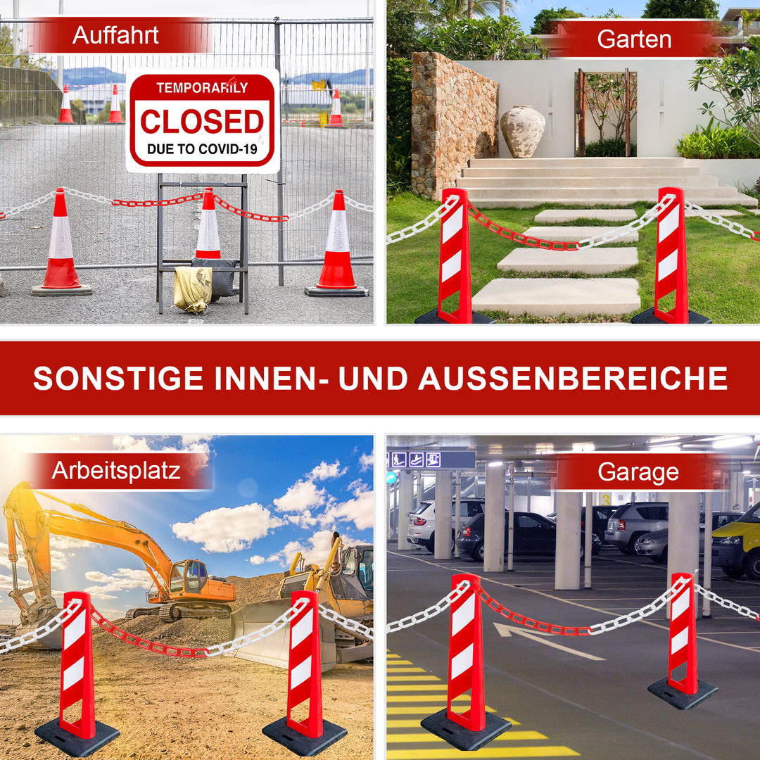 Sonnewelt Absperrkette Warnkette 25m/50m