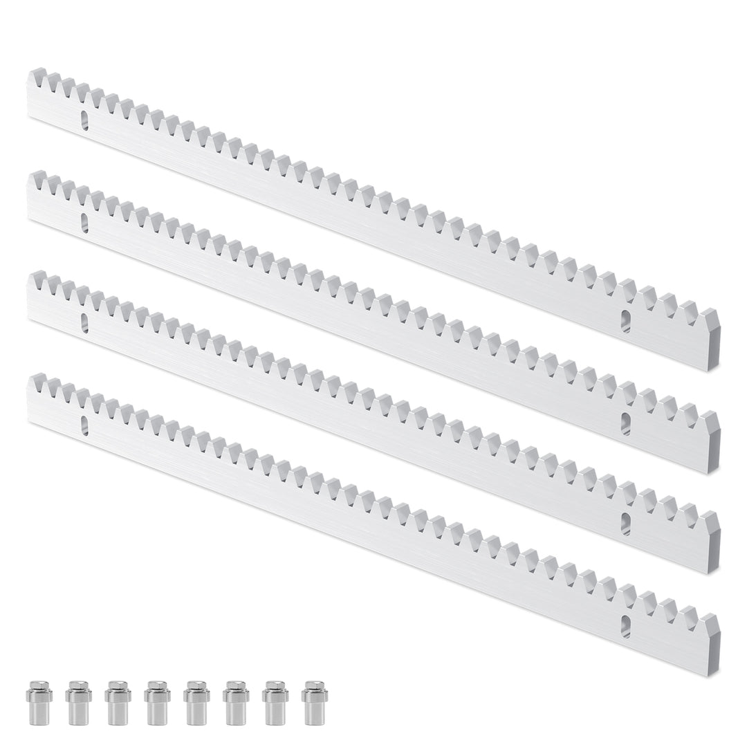 Sonnewelt Zahnstange verzinktem Stahl für Schiebetorantrieb 2m