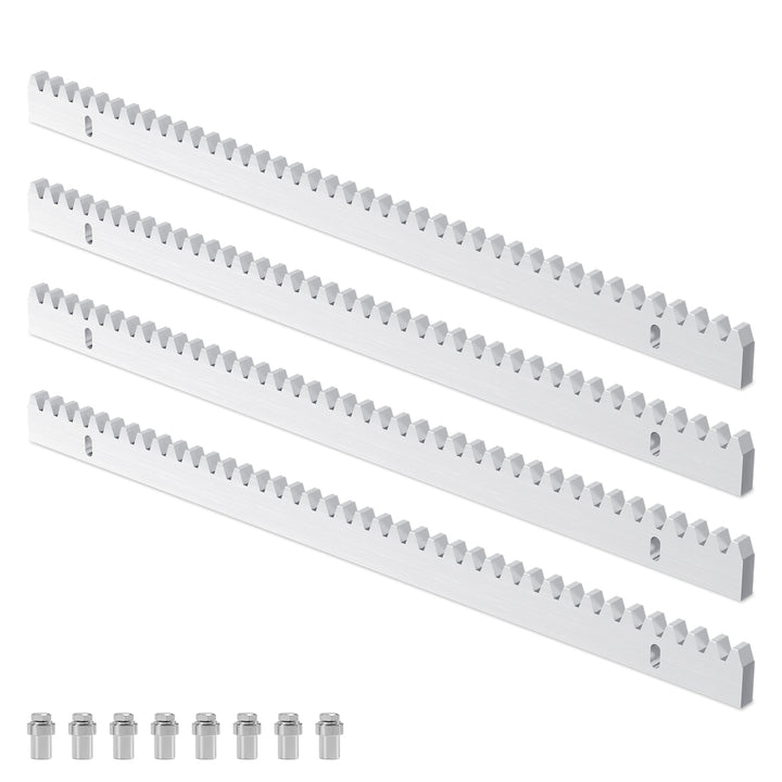 Sonnewelt Zahnstange verzinktem Stahl für Schiebetorantrieb 2m