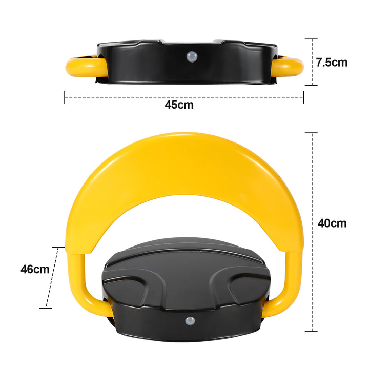 Sonnewelt parking barrier with remote control 2 pieces