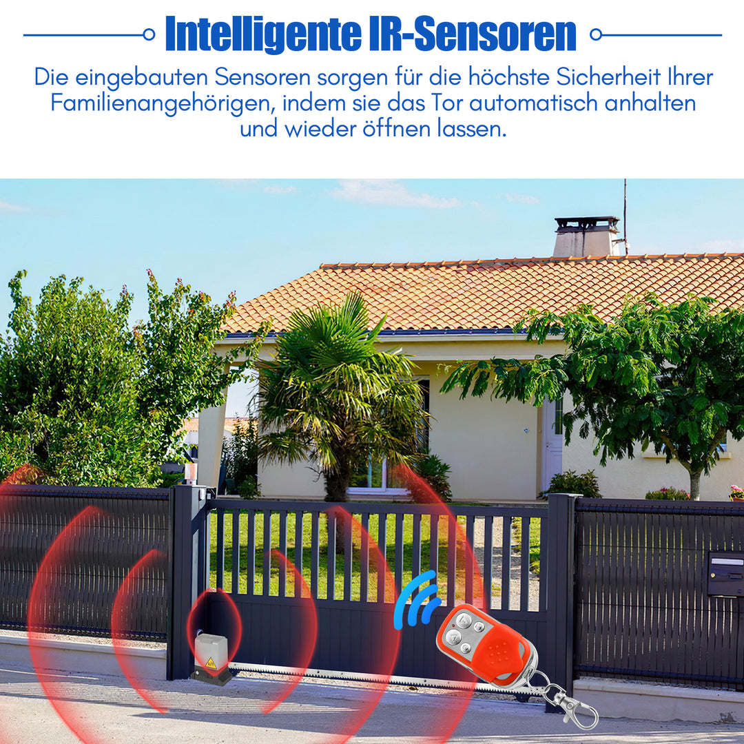 Sonnewelt sliding gate operator garage door operator with app control 370W/550W