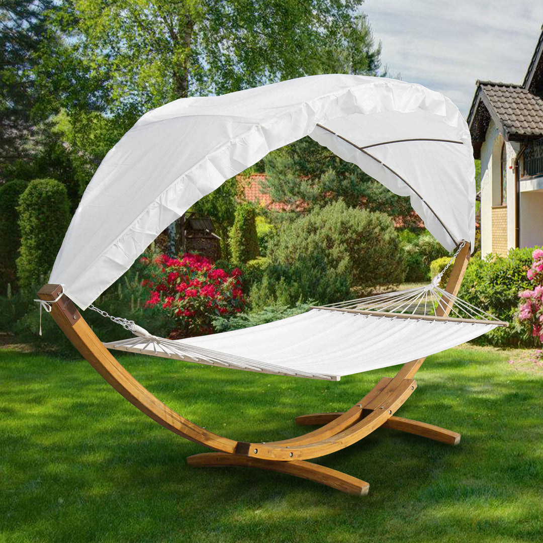 Sonnewelt Hängematte Holz Hammock mit Gestell
