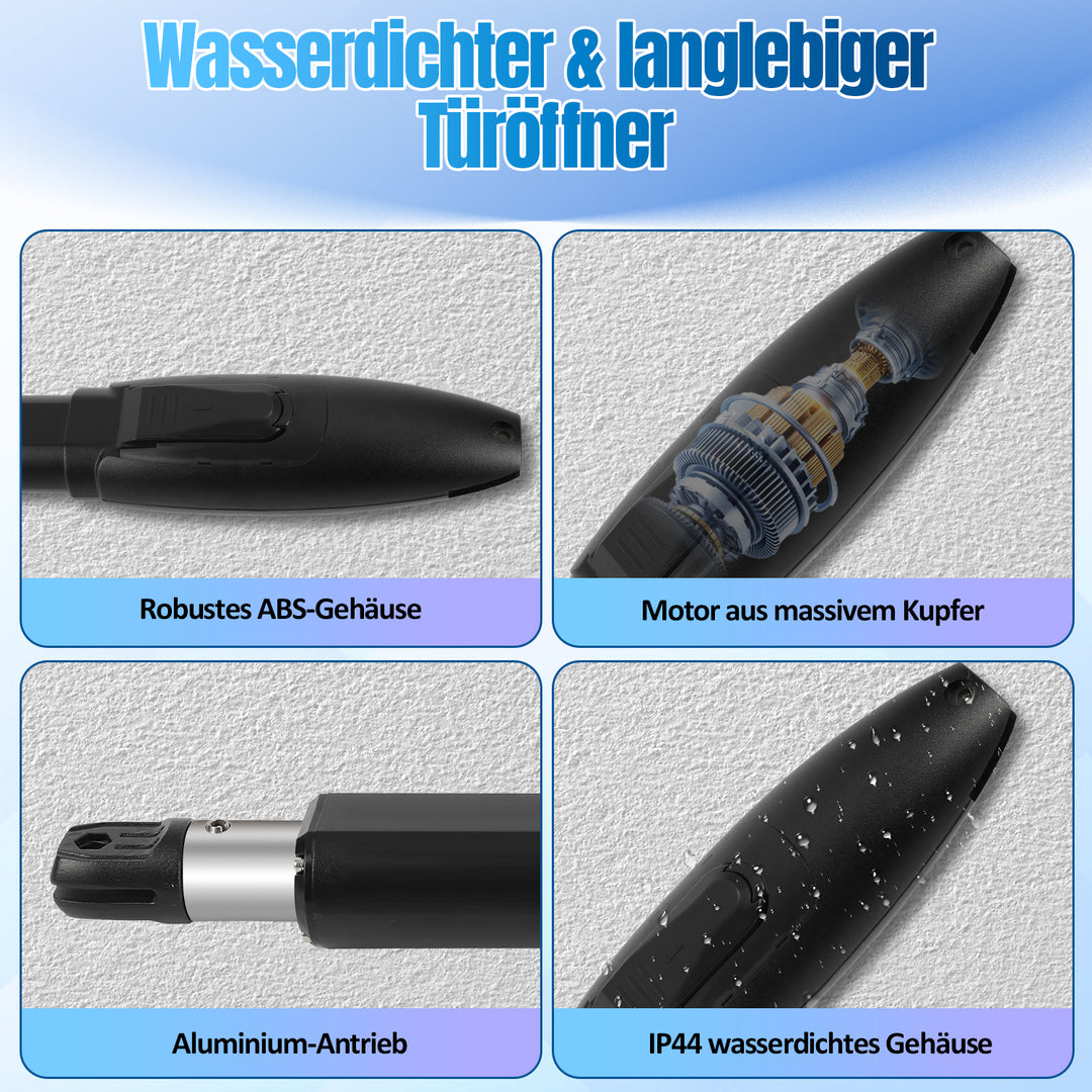 Sonnewelt Automatischer Flügeltorantrieb Doppelflügeltorantrieb 600kg