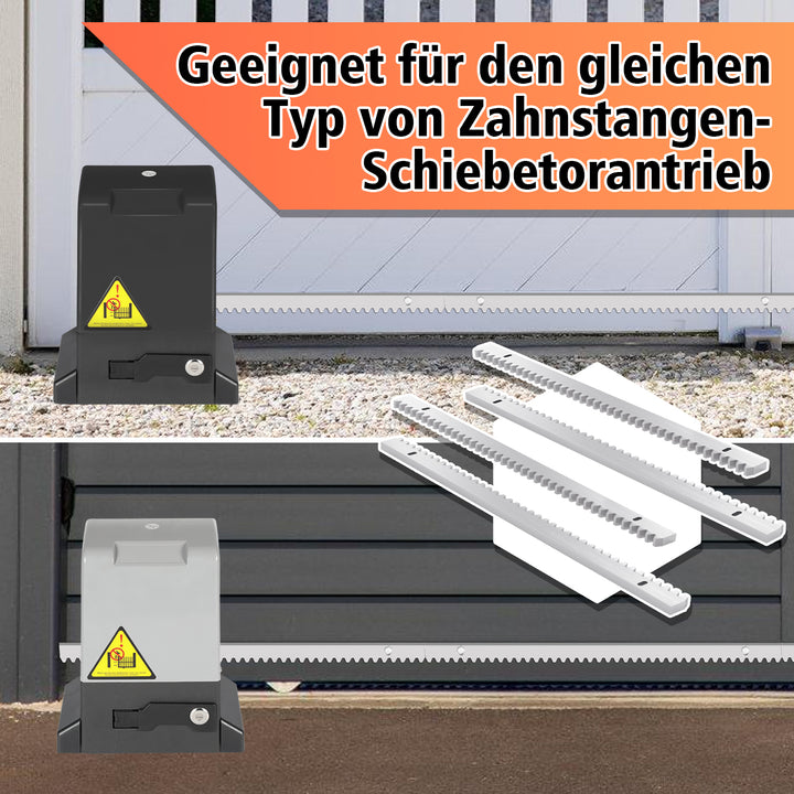 Sonnewelt Zahnstange verzinktem Stahl für Schiebetorantrieb 2m