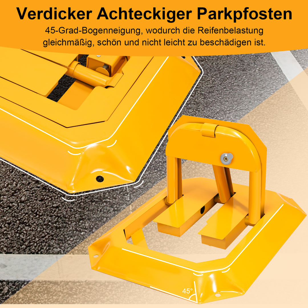 Sonnewelt Foldable Parking Lock with 3 Keys