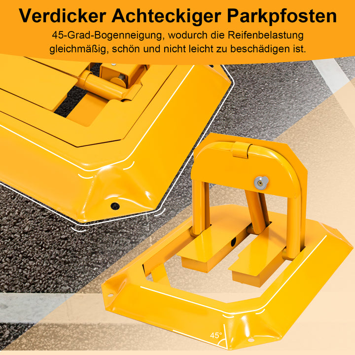 Sonnewelt Foldable Parking Lock with 3 Keys