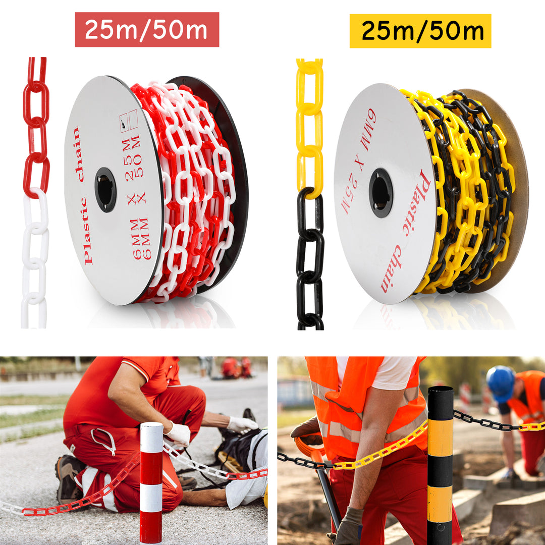 Sonnewelt Absperrkette Warnkette 25m/50m