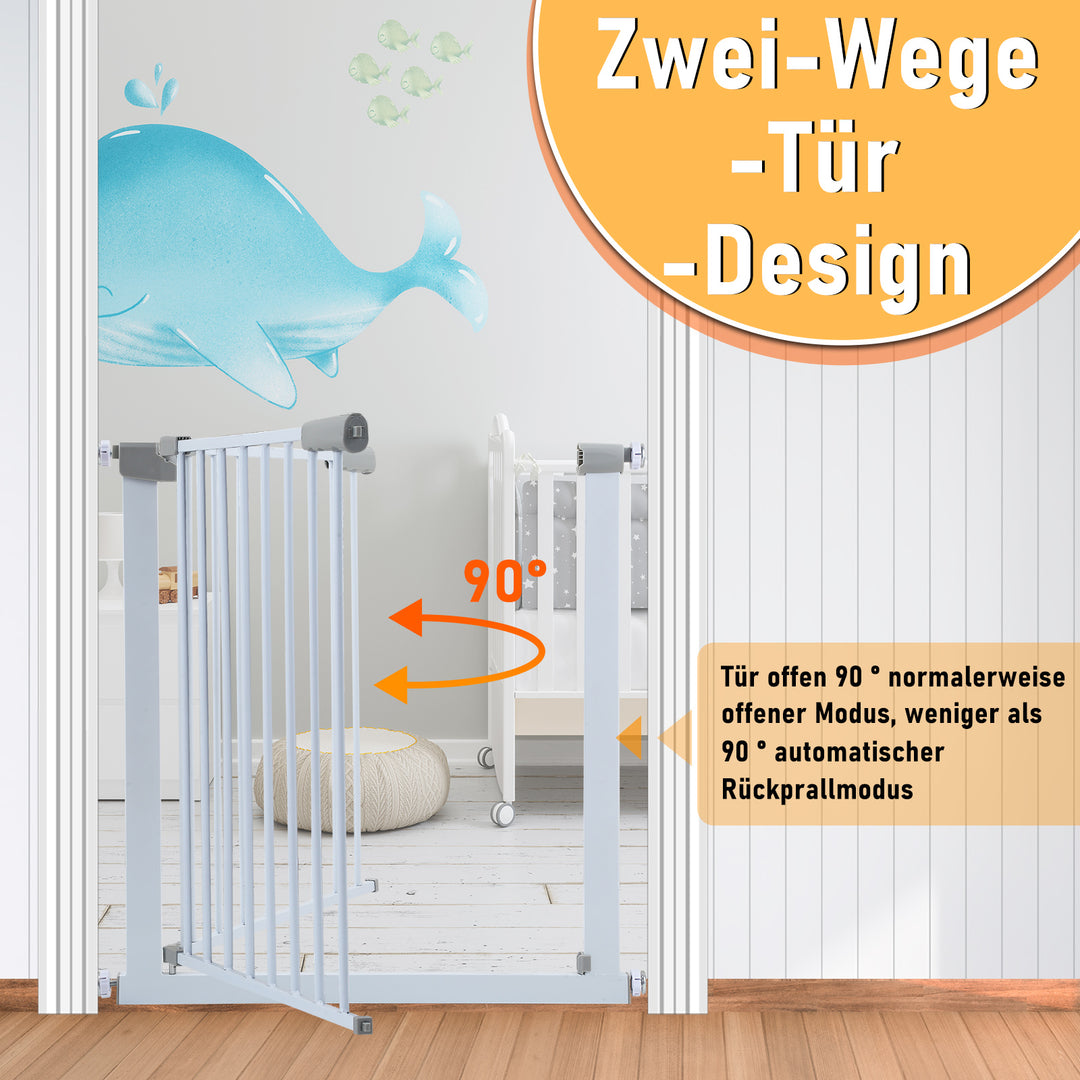 Sonnewelt stair gate children's gate without drilling 76-104cm