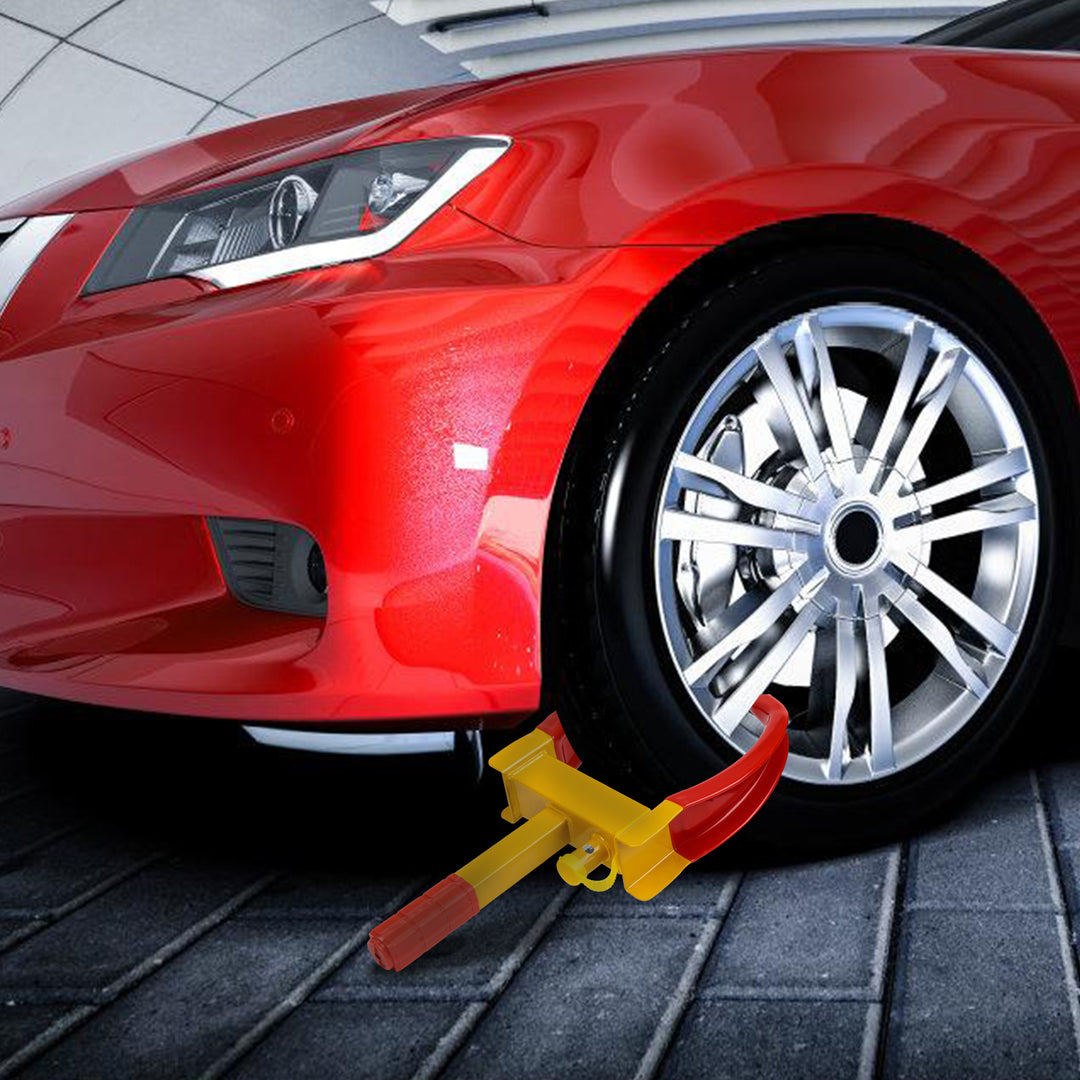 Sonnewelt wheel clamp immobilizer with 3 keys