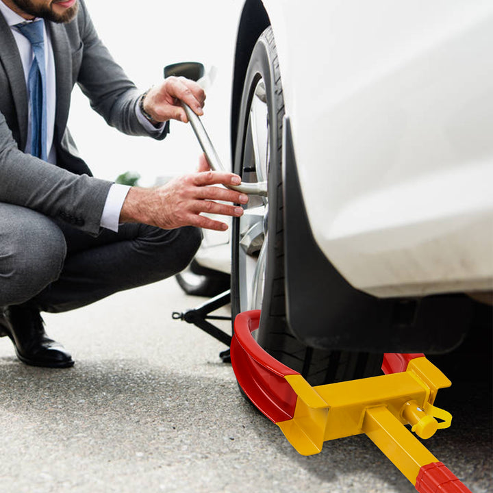 Sonnewelt wheel clamp immobilizer with 3 keys