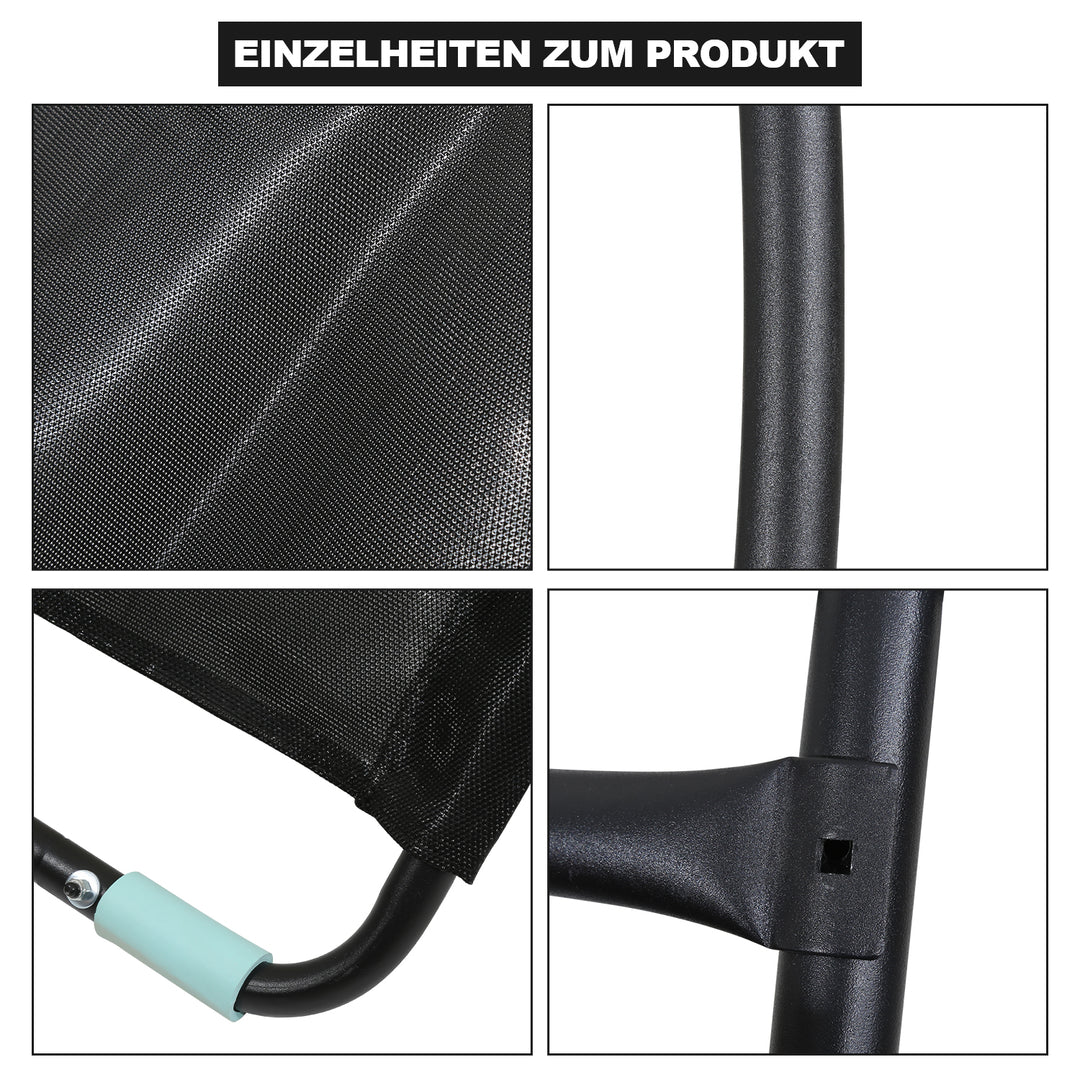 Sonnewelt Trampolin Rutsche 150cm Belastbar 100KG