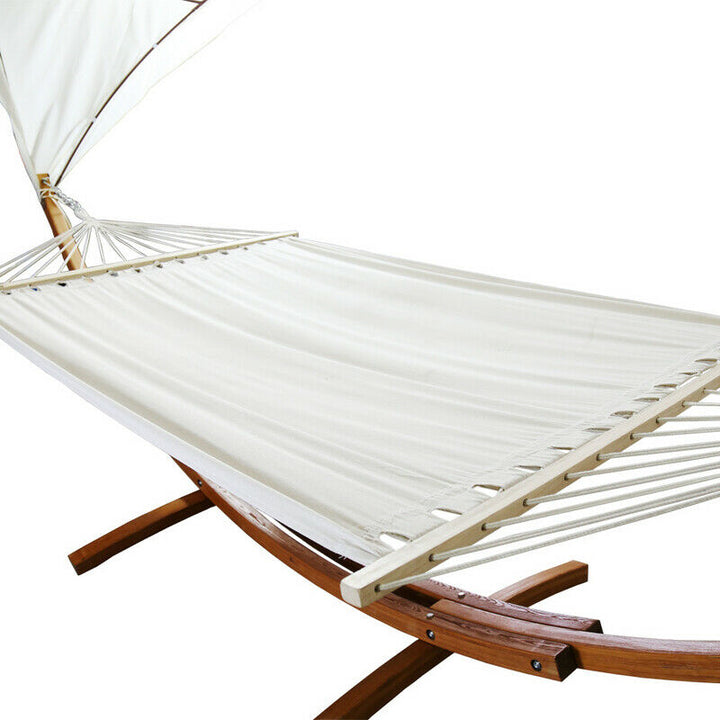 Sonnewelt Hängematte Holz Hammock mit Gestell
