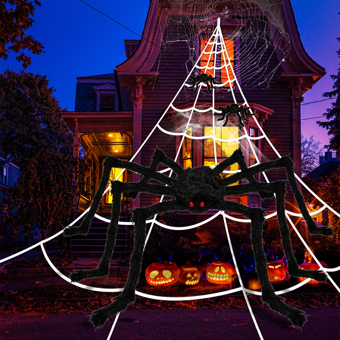 Sonnewelt Spinnennetz Deko Halloween Deko 5m/7m