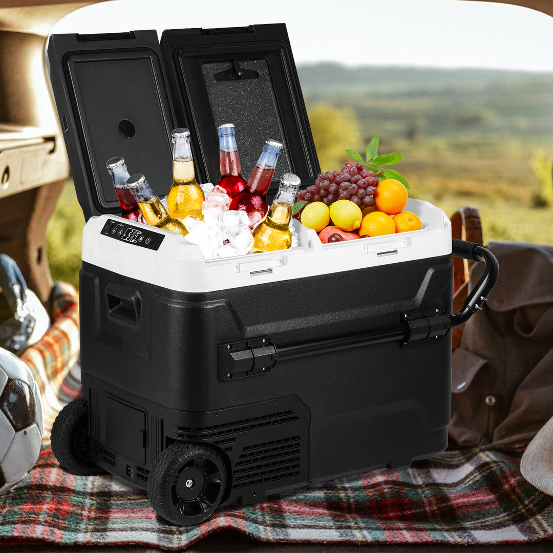 Sonnewelt Kompressor Kühlbox Kühlschrank 50L KFZ APP