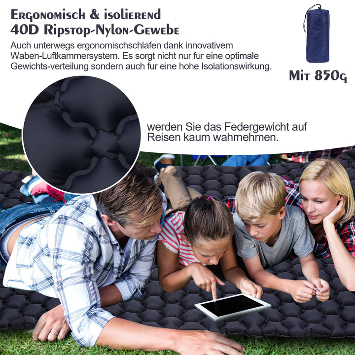 Sonnewelt Schlafmatte Camping selbstaufblasend