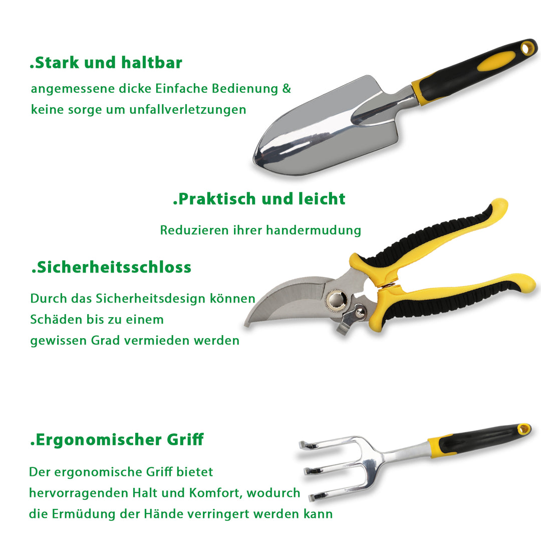 Sonnewelt Gartenwerkzeug Set 12 Tlg