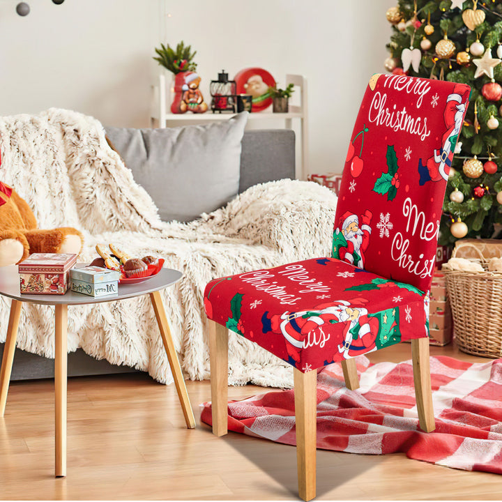 Sonnewelt Stuhlhussen Weihnachten 6er Set