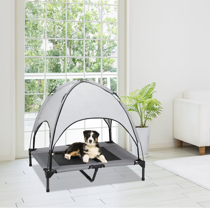 Sonnewelt Haustierbett mit Baldachin für Indoor & Outdoor