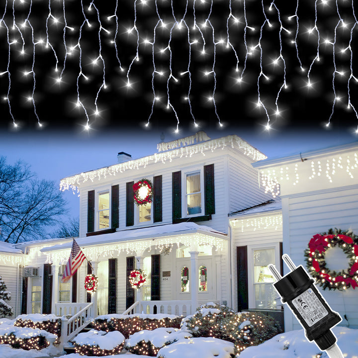 Sonnewelt LED icy rain light chain 200/400/600 LEDs
