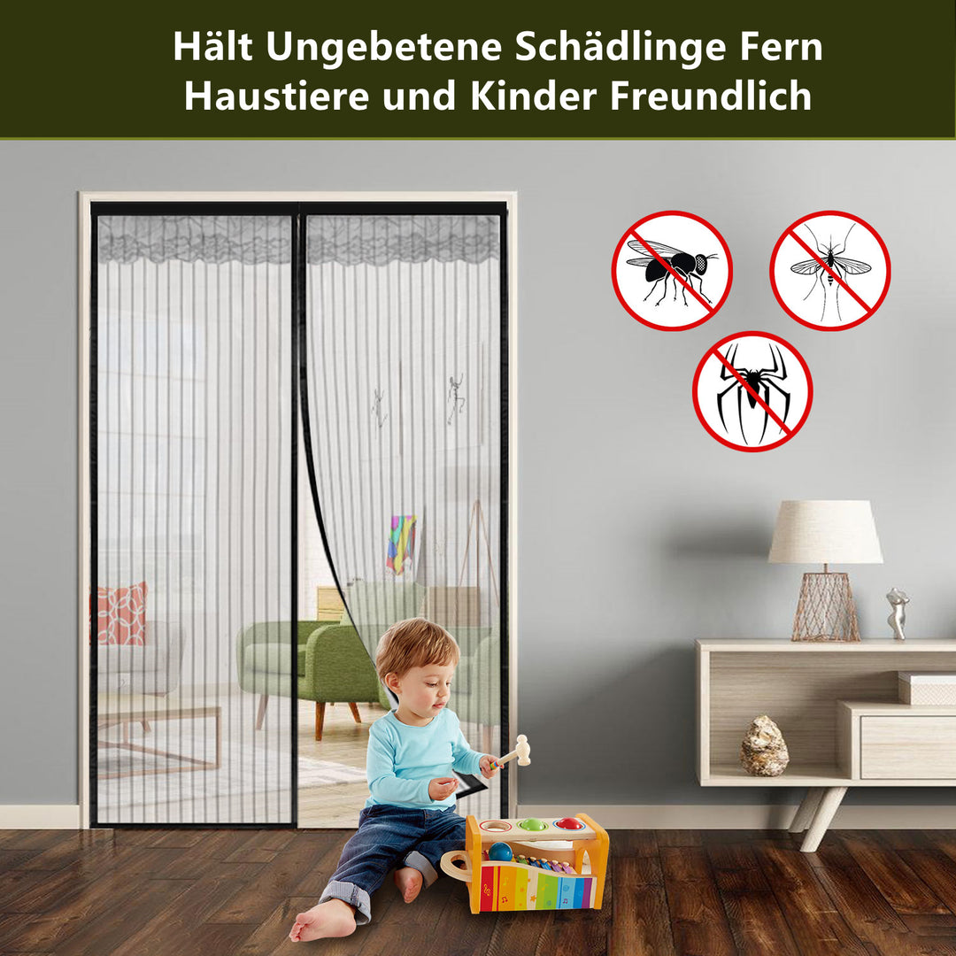 Sonnewelt Magnetic Fly Screen Door Insect Protection
