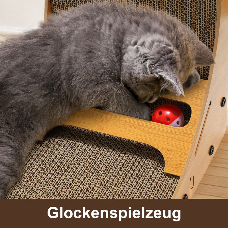 Sonnewelt Katzen Kratzbrett L förmig Kratzpappe