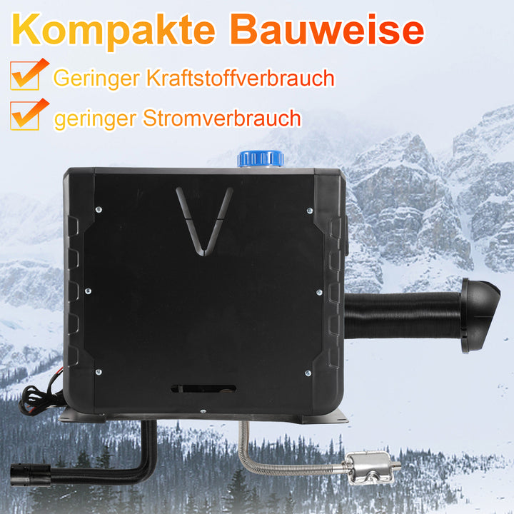 Sonnewelt 8KW 12V Diesel Standheizung LCD Bluetooth APP