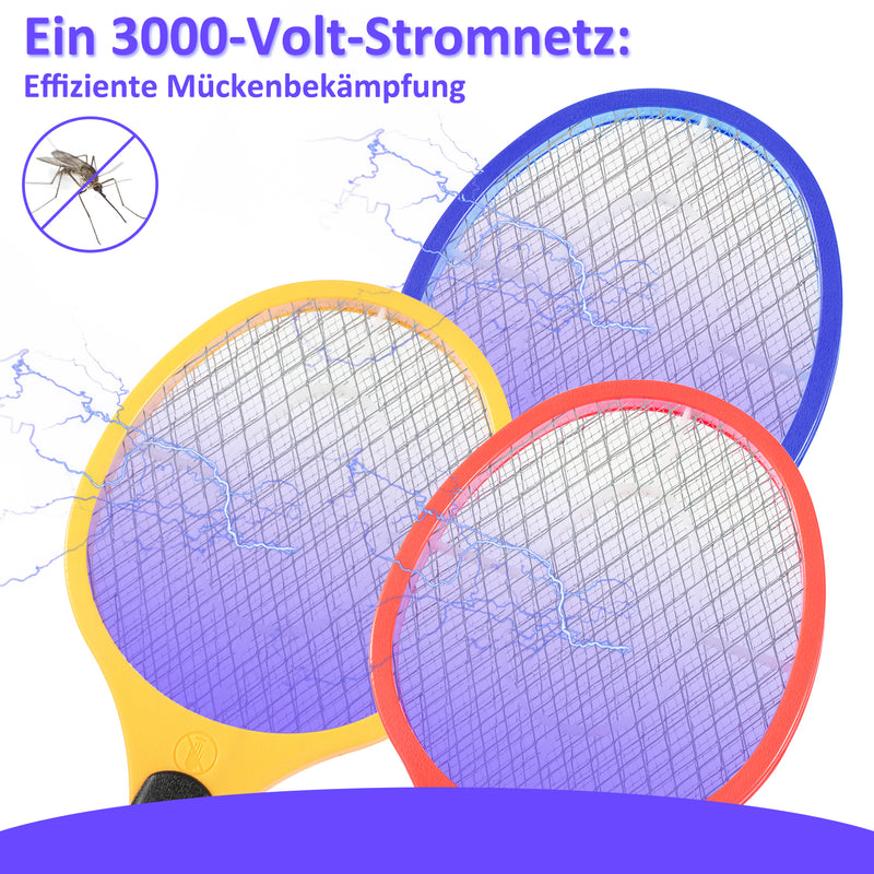 Sonnewelt 3 Stück Elektrische Fliegenklatsche