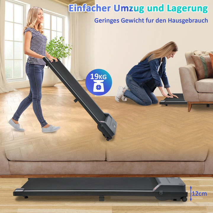 Sonnewelt Laufband für Zuhause mit LED-Anzeige Fernbedienung und App Steuerung