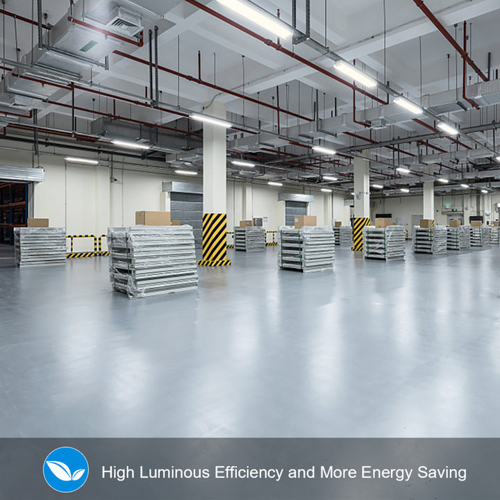 Sonnewelt LED Feuchtraumleuchte Doppelt T8 Neutralweiß 18W/24W