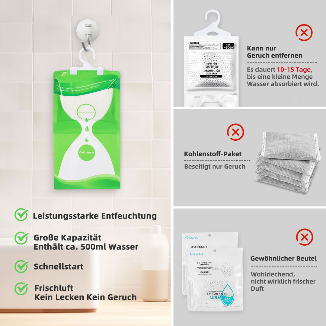Sonnewelt Feuchtigkeitsabsorber Anti-Schimmel Hanging 5 Pack