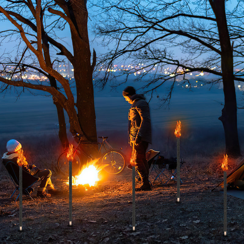 Sonnewelt Wachsfackeln Fackeln für Outdoor Brennzeit 45 min