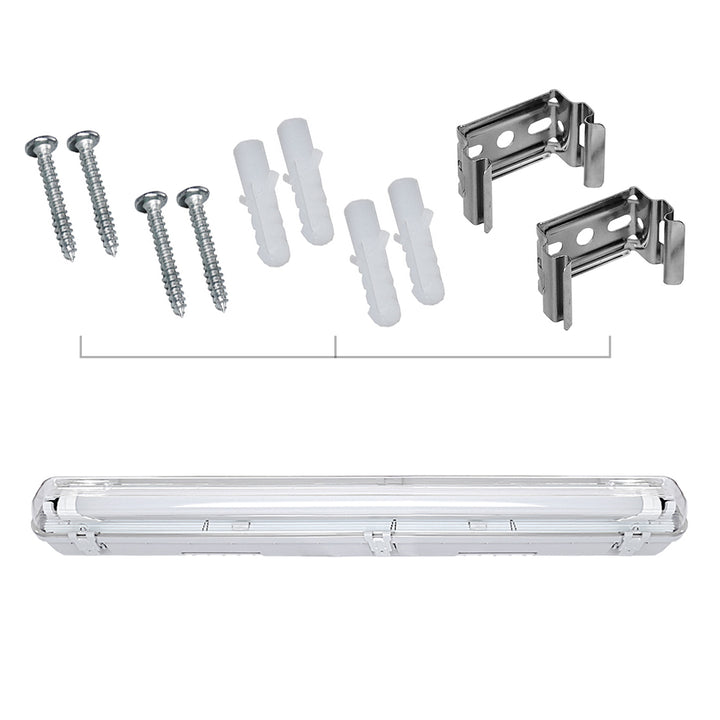 Sonnewelt LED Feuchtraumleuchte T8 120cm Neutralweiß 18W