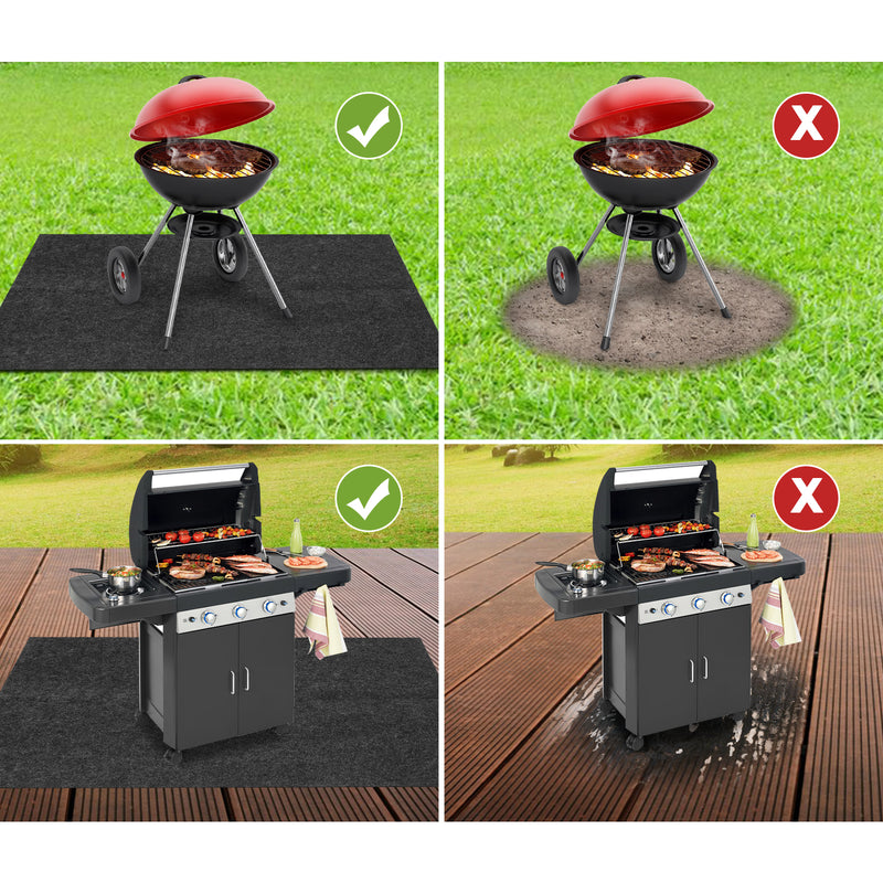 Sonnewelt BBQ Matte Grillteppich