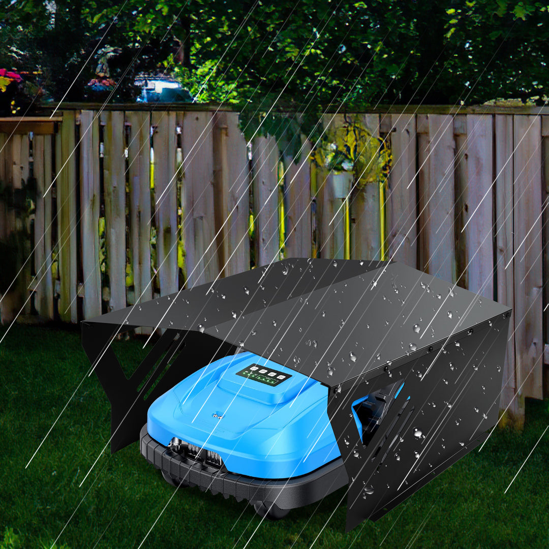 Sonnewelt Mähroboter Garage für Rasenmähroboter Verzinktem