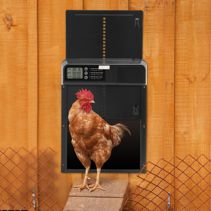 Sonnewelt Automatische Hühnerklappe mit Timer