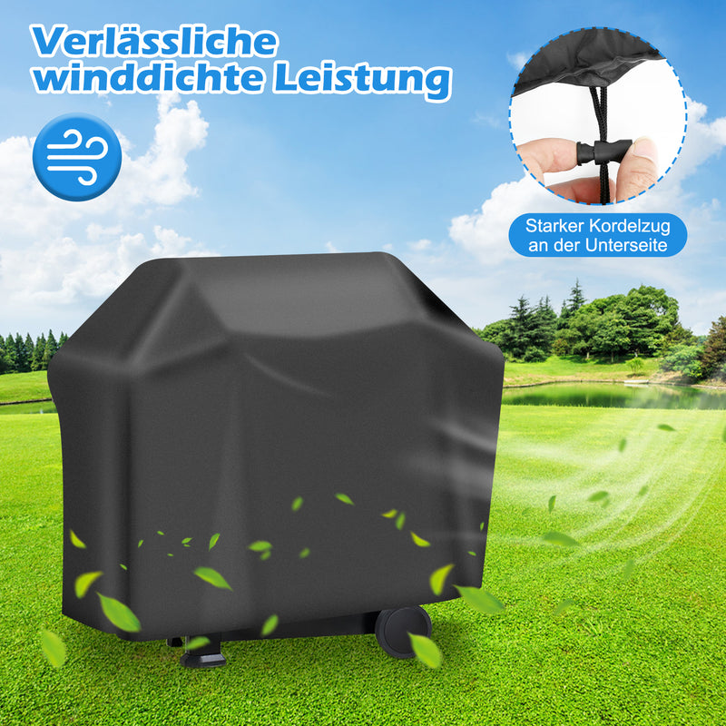 Sonnewelt Grillabdeckung Gasgrill Grill Abdeckhaube