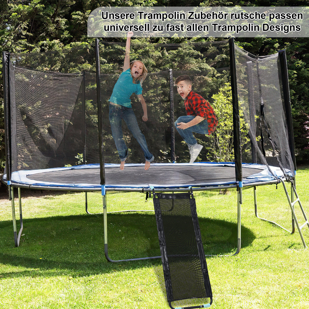 Sonnewelt Trampolin Rutsche 150cm Belastbar 100KG