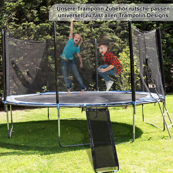 Sonnewelt Trampolin Rutsche 150cm Belastbar 100KG