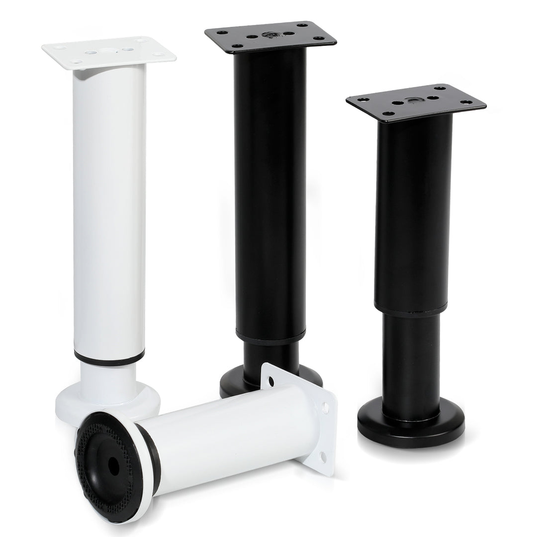 Sonnewelt set of 4 furniture feet, height adjustable 12-18cm/18-30cm