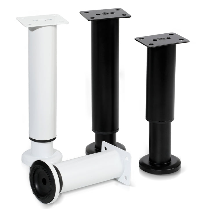 Sonnewelt set of 4 furniture feet, height adjustable 12-18cm/18-30cm