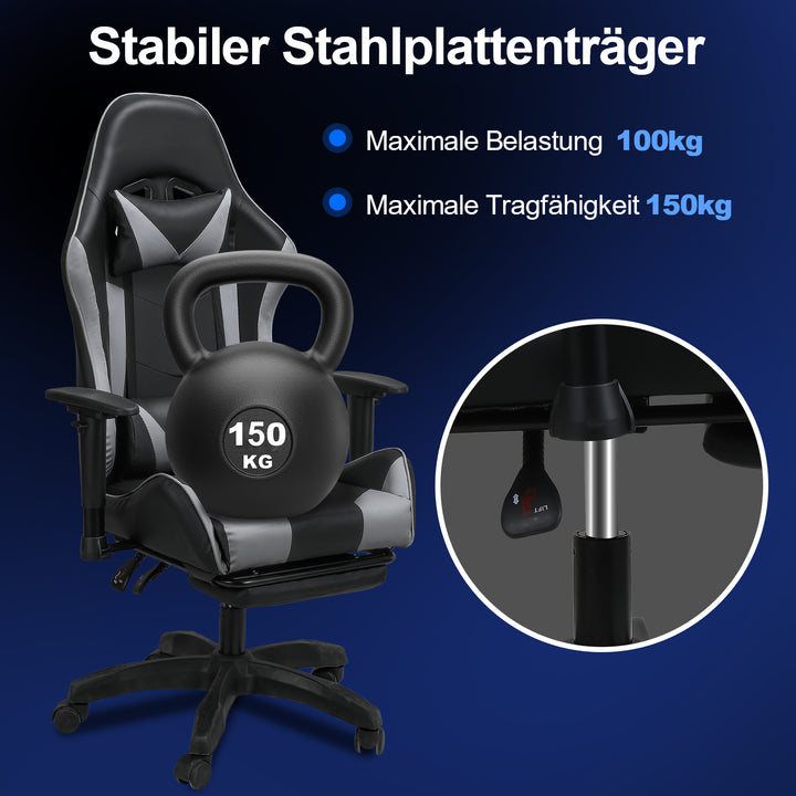 Sonnewelt Gaming Stuhl Bürostuhl Computerstuhl