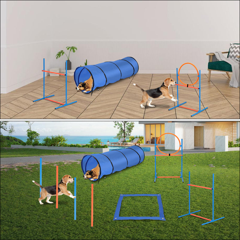 Sonnewelt Agility Set Hunde Hundetraining zubehör für Hunde