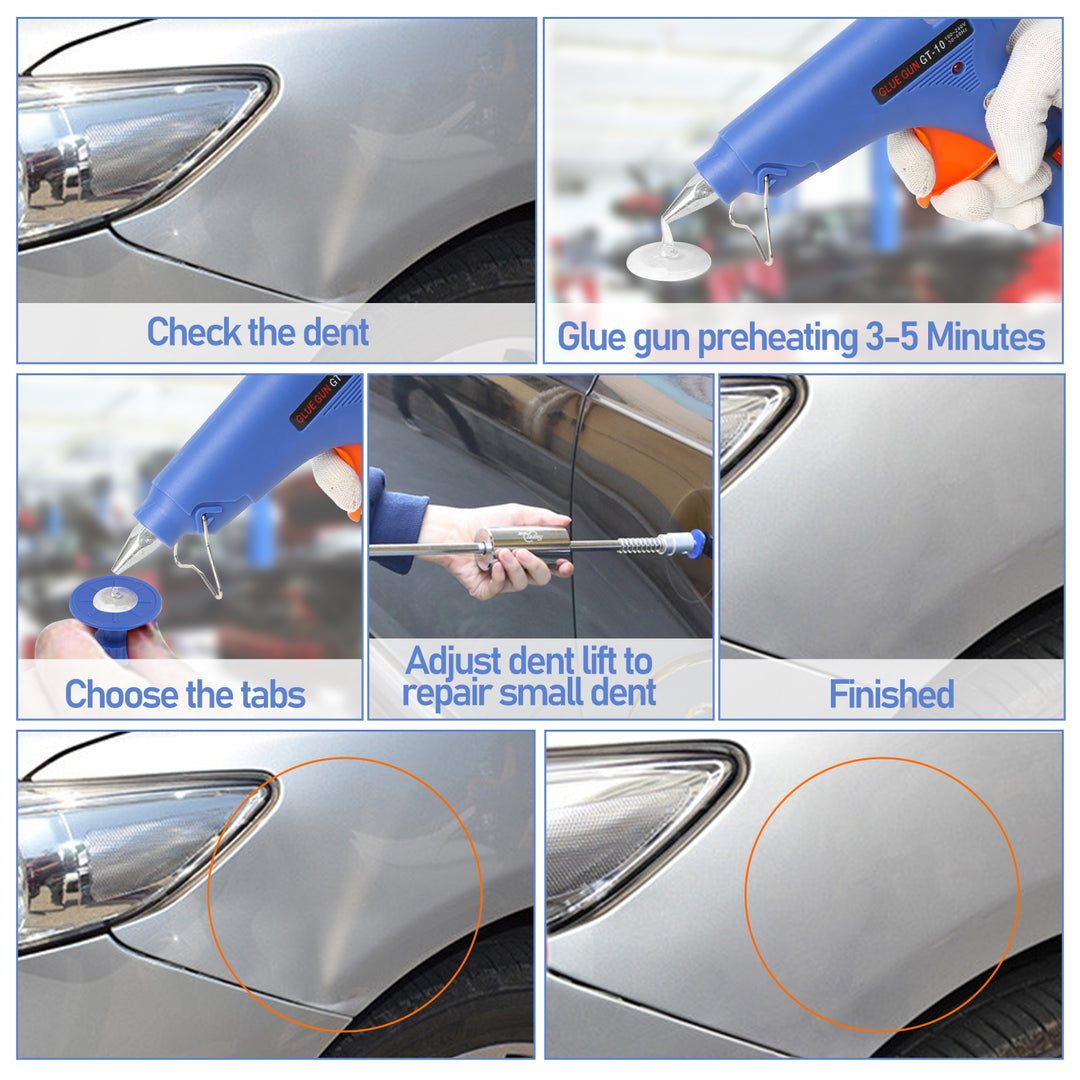 Sonnewelt 57tlg Ausbeulwerkzeug Dellen Reparatur Set Auto