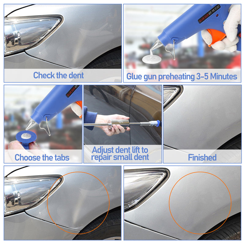 Sonnewelt 57tlg Ausbeulwerkzeug Dellen Reparatur Set Auto