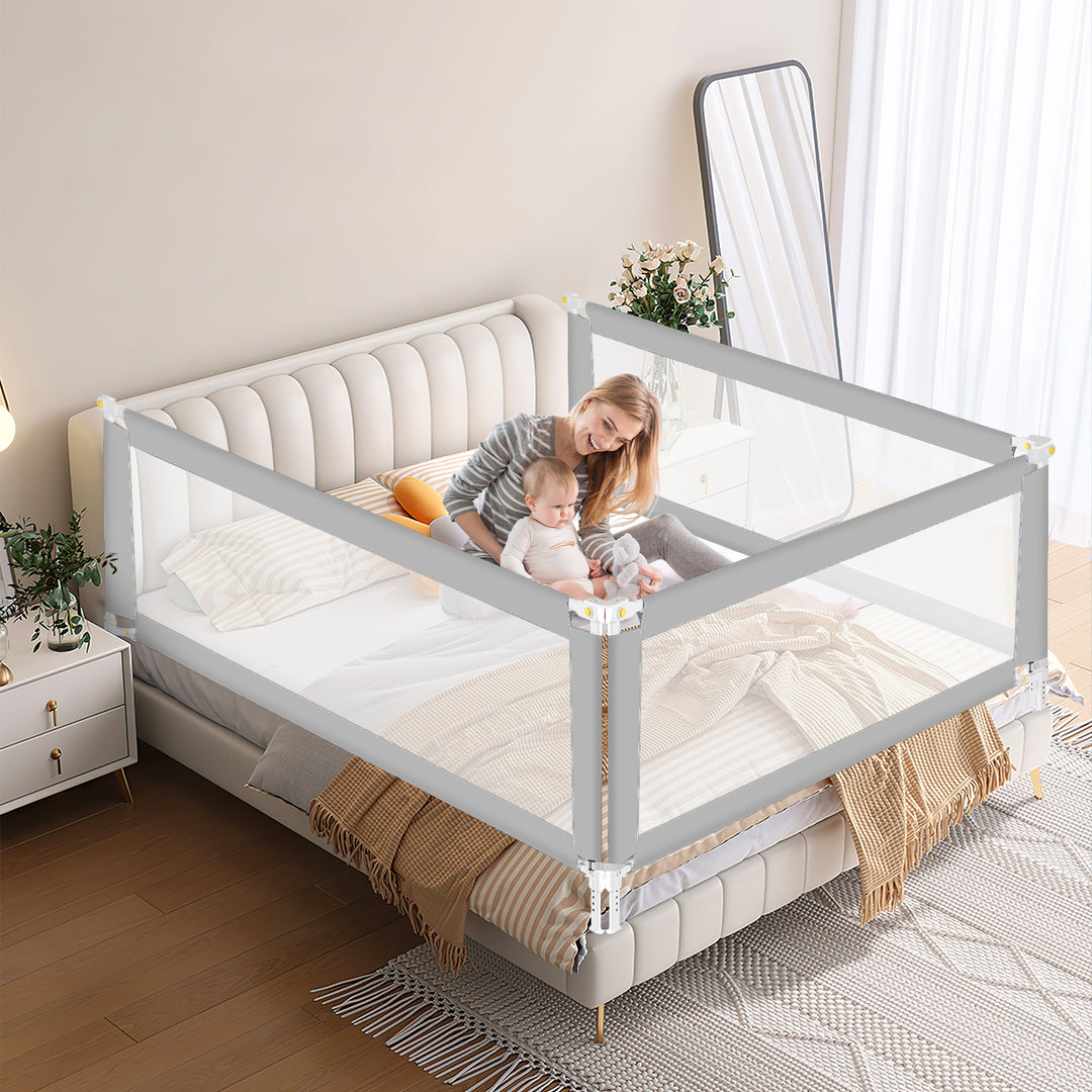 Sonnewelt Bed Guard Children's Bed Guard with U-shaped Base