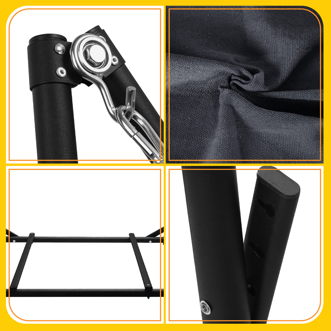 Sonnewelt Hängematte mit Gestell Klappbar mit Tragetasche