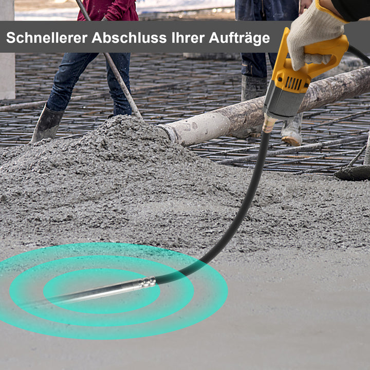 Sonnewelt concrete vibrator 1000W 5000 rpm