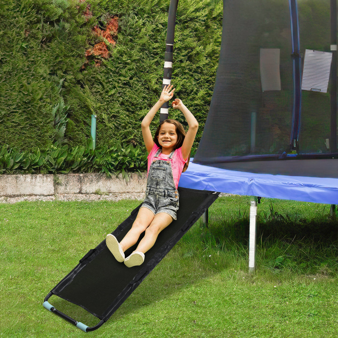 Sonnewelt Trampolin Rutsche 150cm Belastbar 100KG