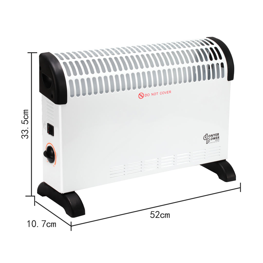 Sonnewelt Elektroheizung Konvektor Heizgerät 2000W